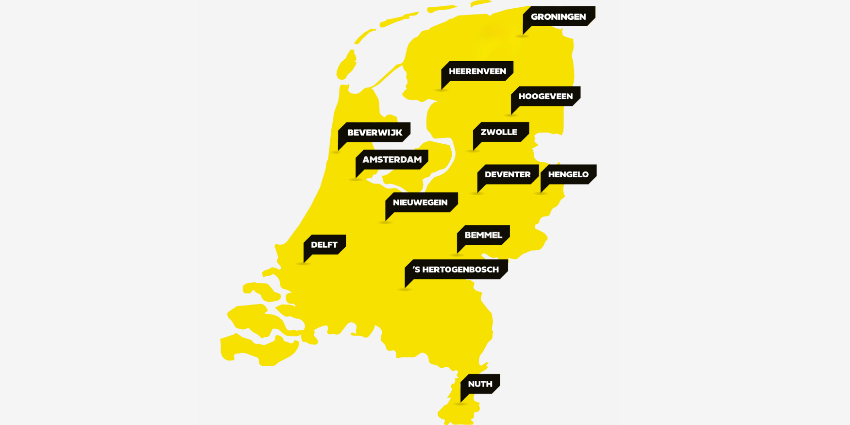 Vestigingen INTR.