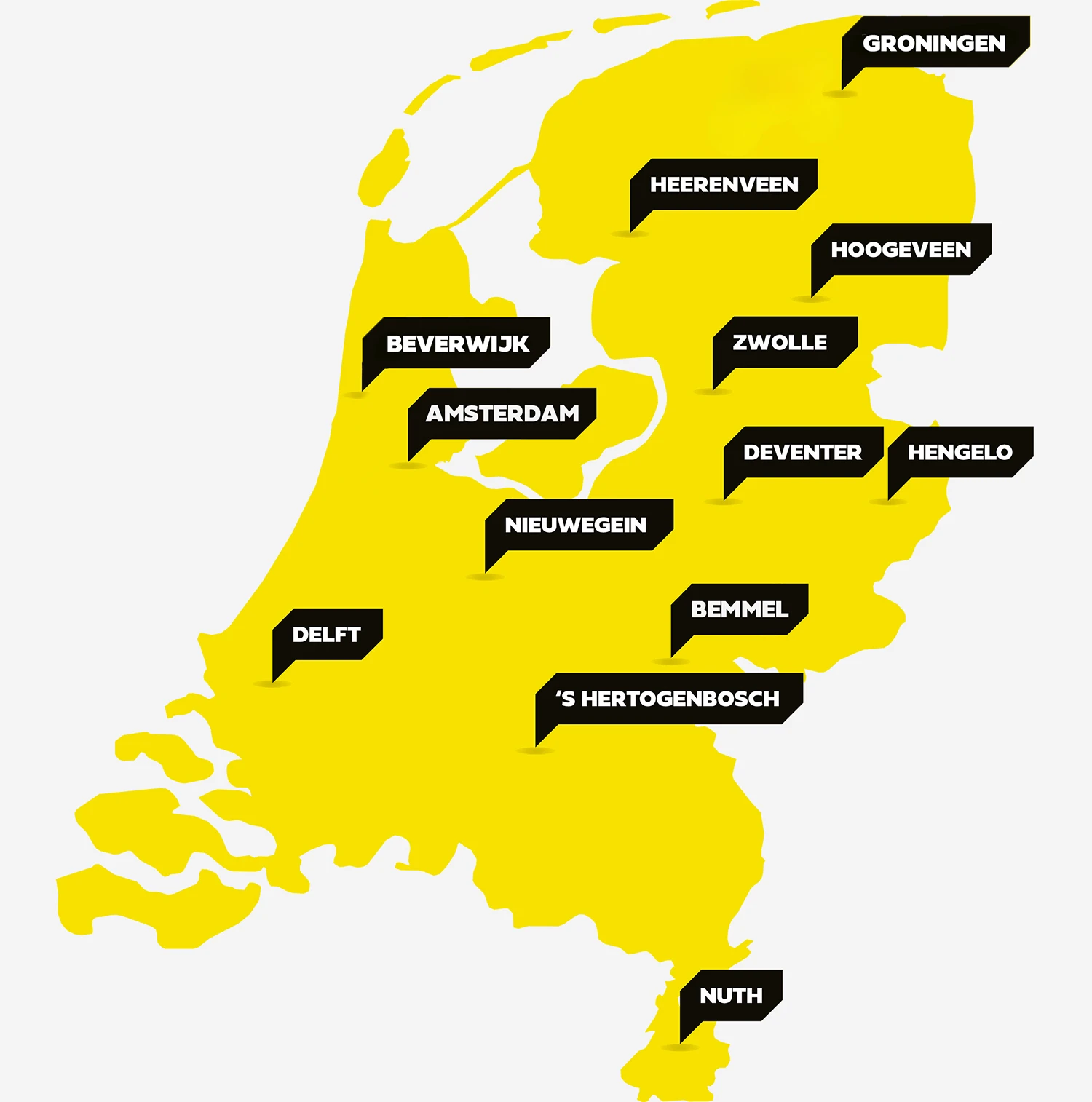 Vestigingen INTR.