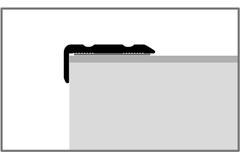 KÜBERIT 236 SK Hoekprofiel F2 Edelstaal 300cm