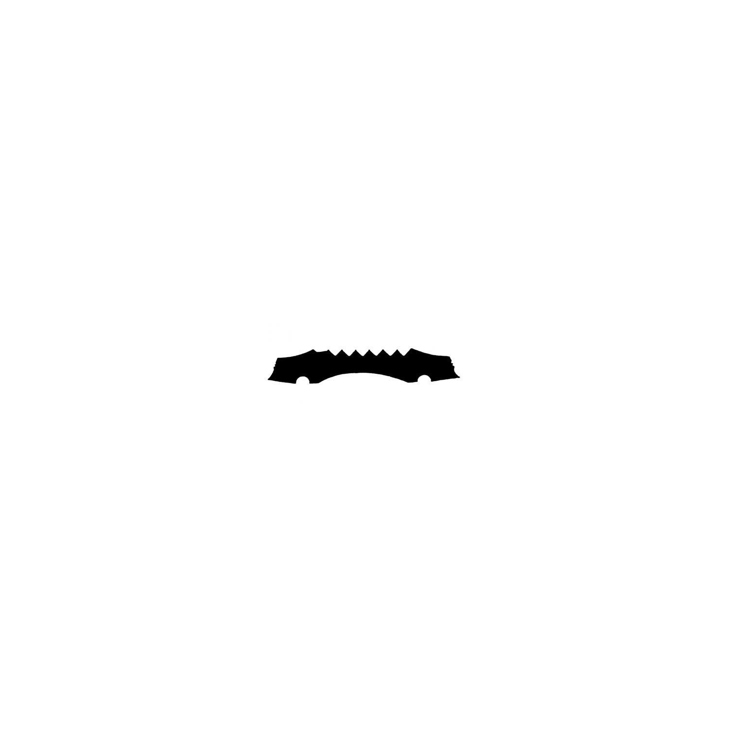 KÜBERIT 2504 Inleg F100 Zwart 29mm (metrage)