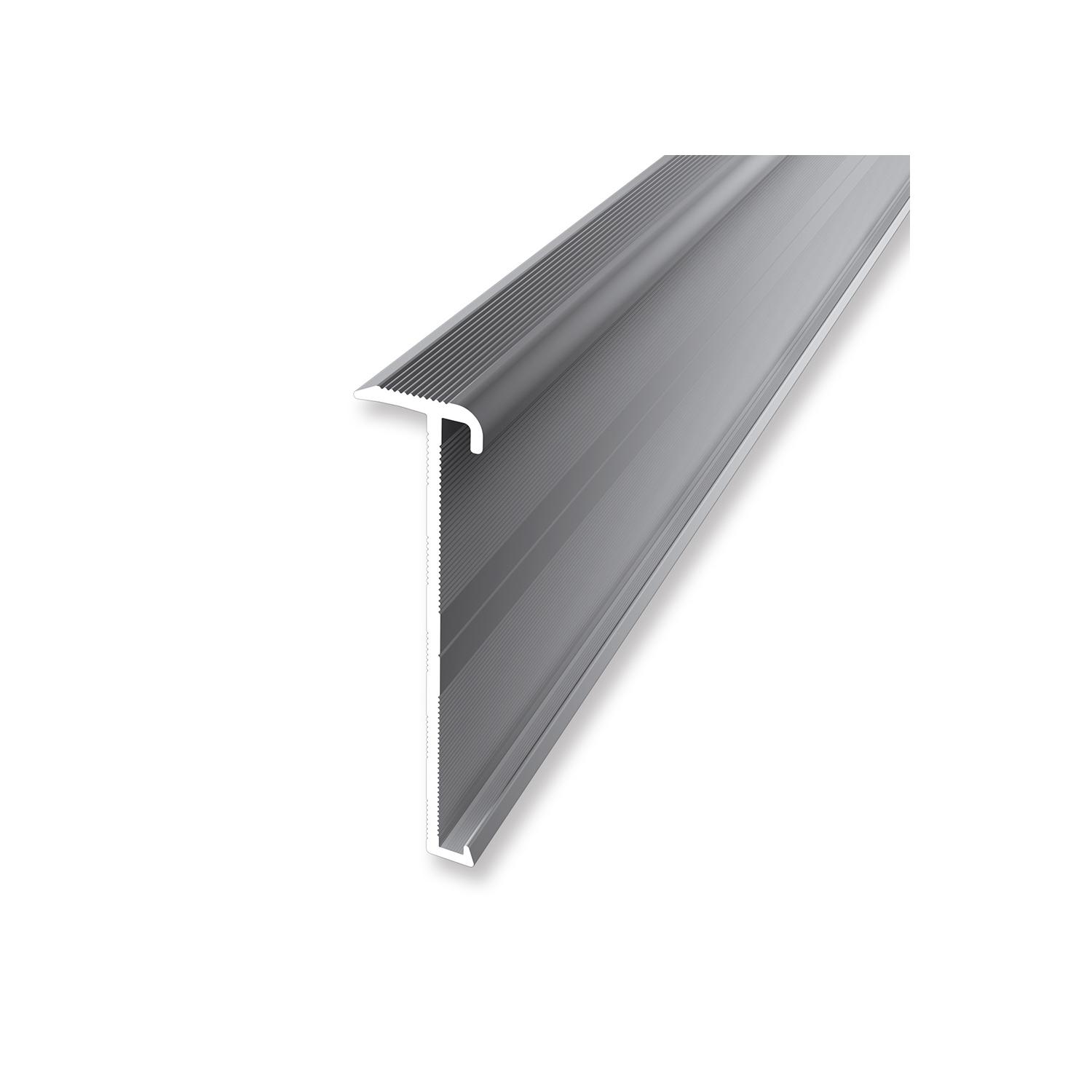 KÜBERIT 846 Trapkantprofiel F4 Zilver 300cm
