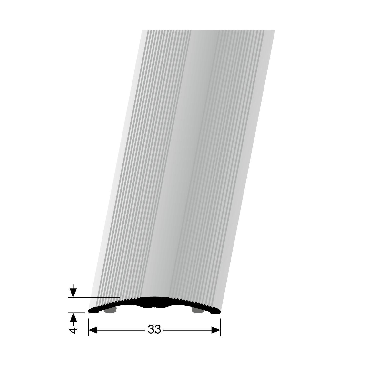 KÜBERIT 231 SK Dilatatieprofiel F16 Zwart 300cm