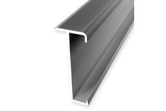 KÜBERIT 847 Trapkantprofiel F2 Edelstaal 300cm