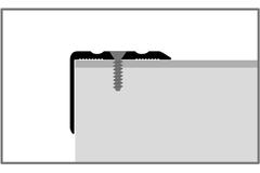 KÜBERIT 235 Hoekprofiel F4 Zilver 270cm