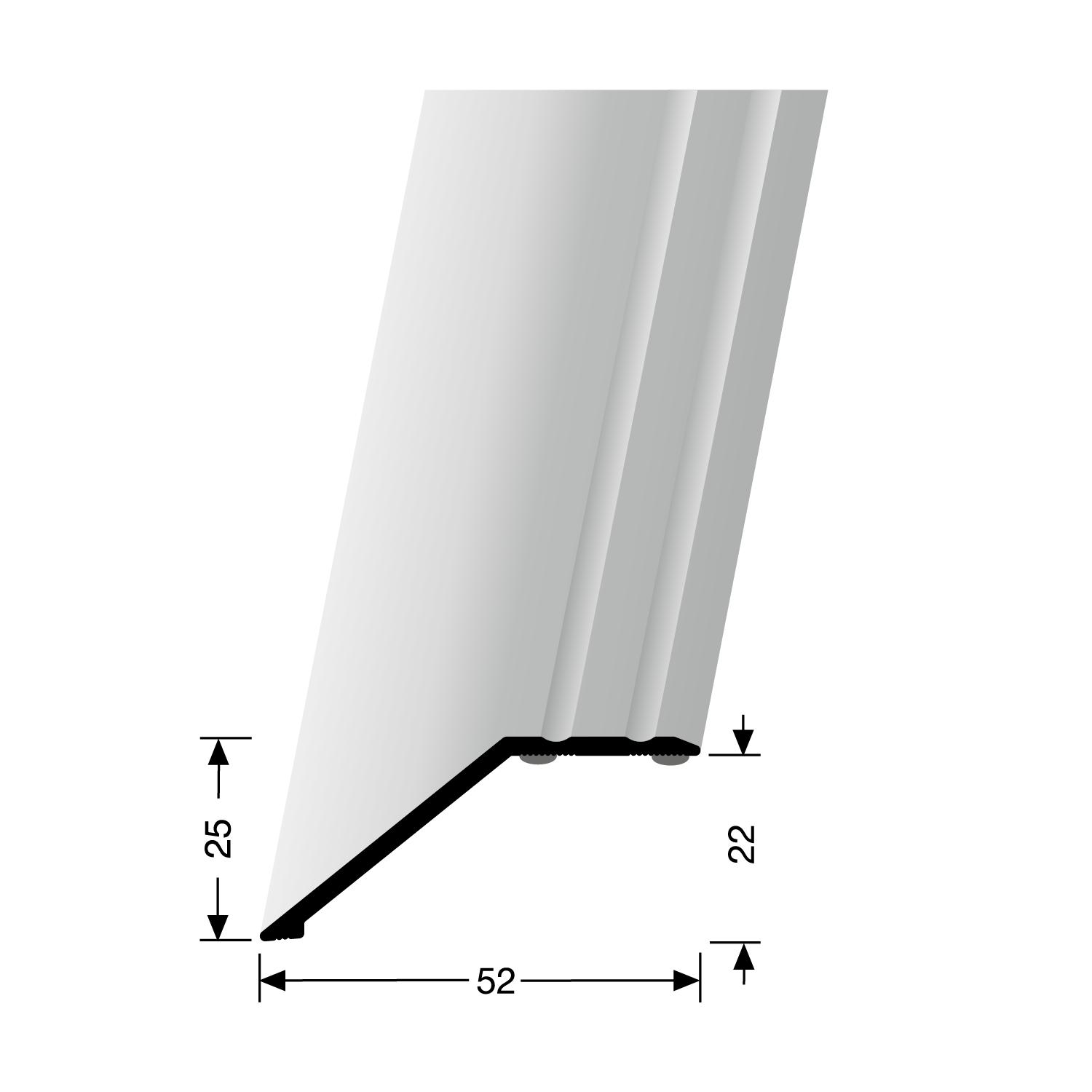 KÜBERIT 245 SK Overgangsprofiel F6 Brons 270cm