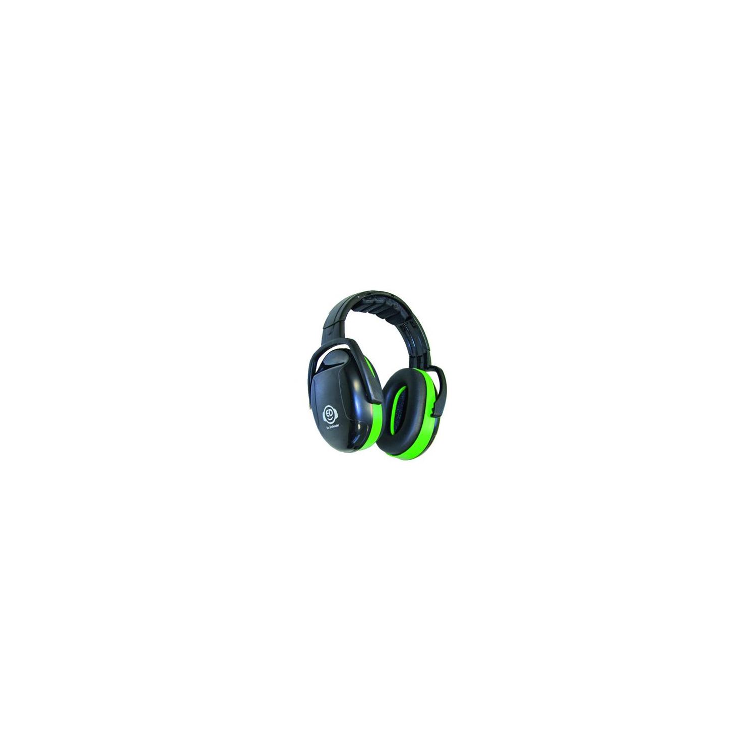 EAR DEFENDER 1h Gehoorkap 26dB Zwart/Groen