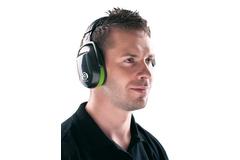 EAR DEFENDER 1h Gehoorkap 26dB Zwart/Groen