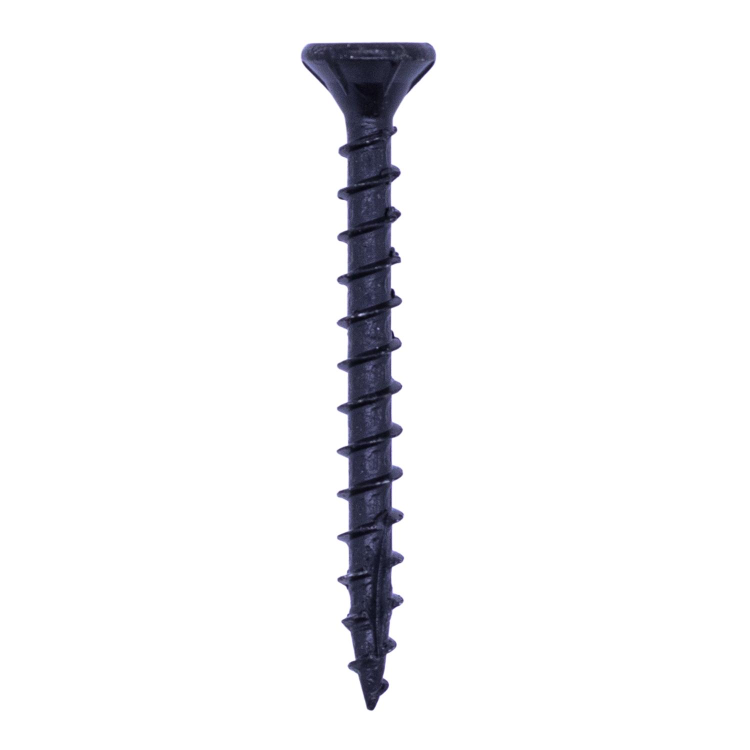 Schroeven | 4,0x20mm | Platte kop | Zwart