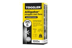 TOGGLER Alligatorplug AF6 6mm 100 stuks