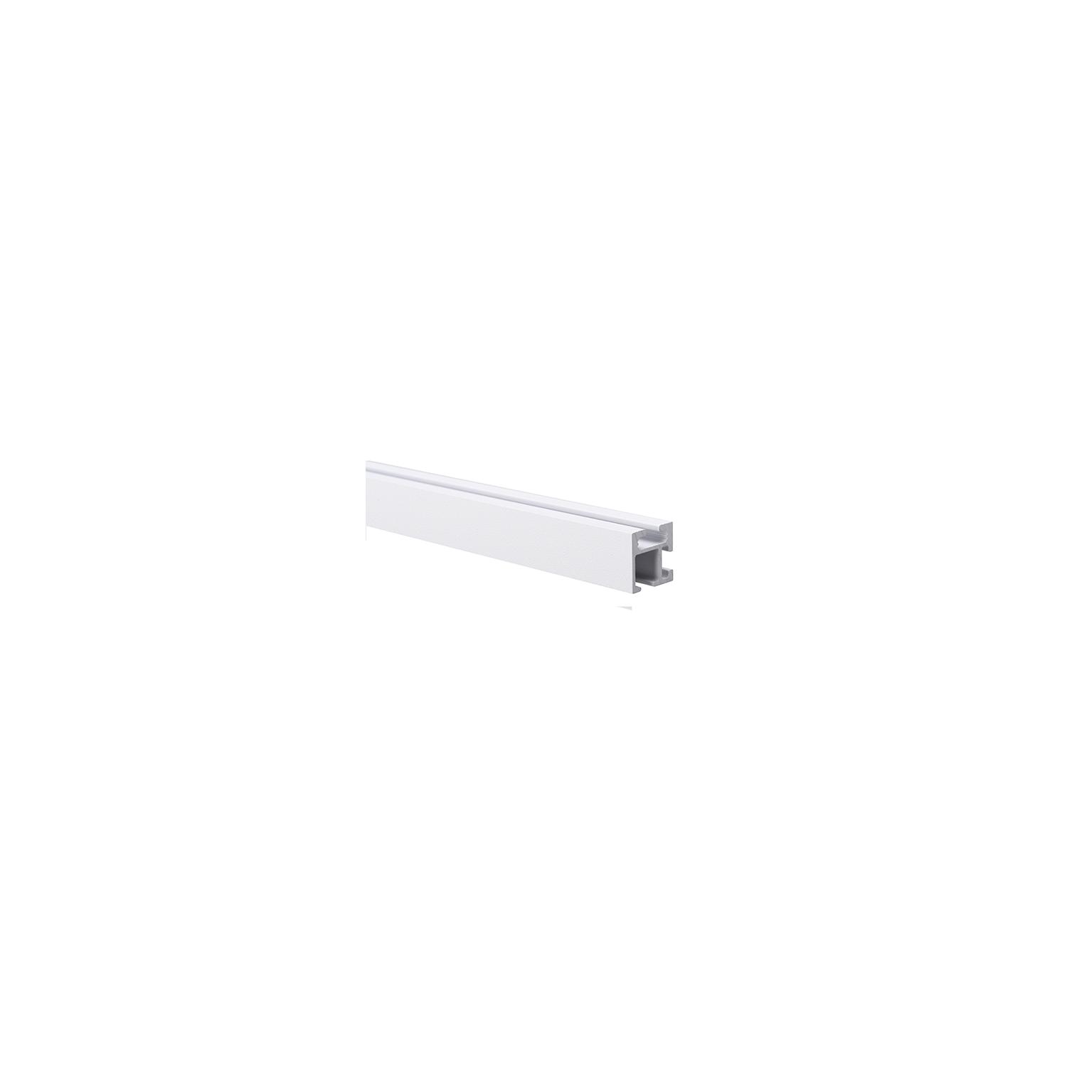 BÜSCHE Vierkant profiel | 20x20mm Structuur wit