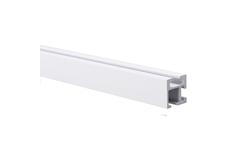 BÜSCHE Vierkant profiel | 20x20mm Structuur wit