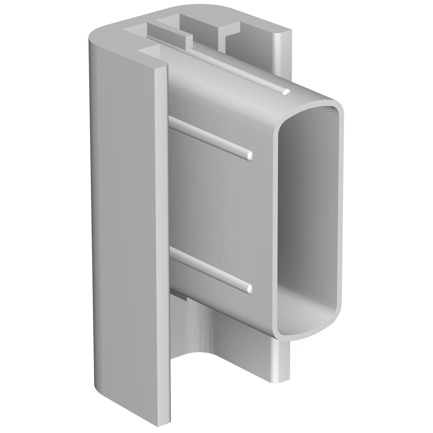 ARTITEQ Eindkap grijs clickrail