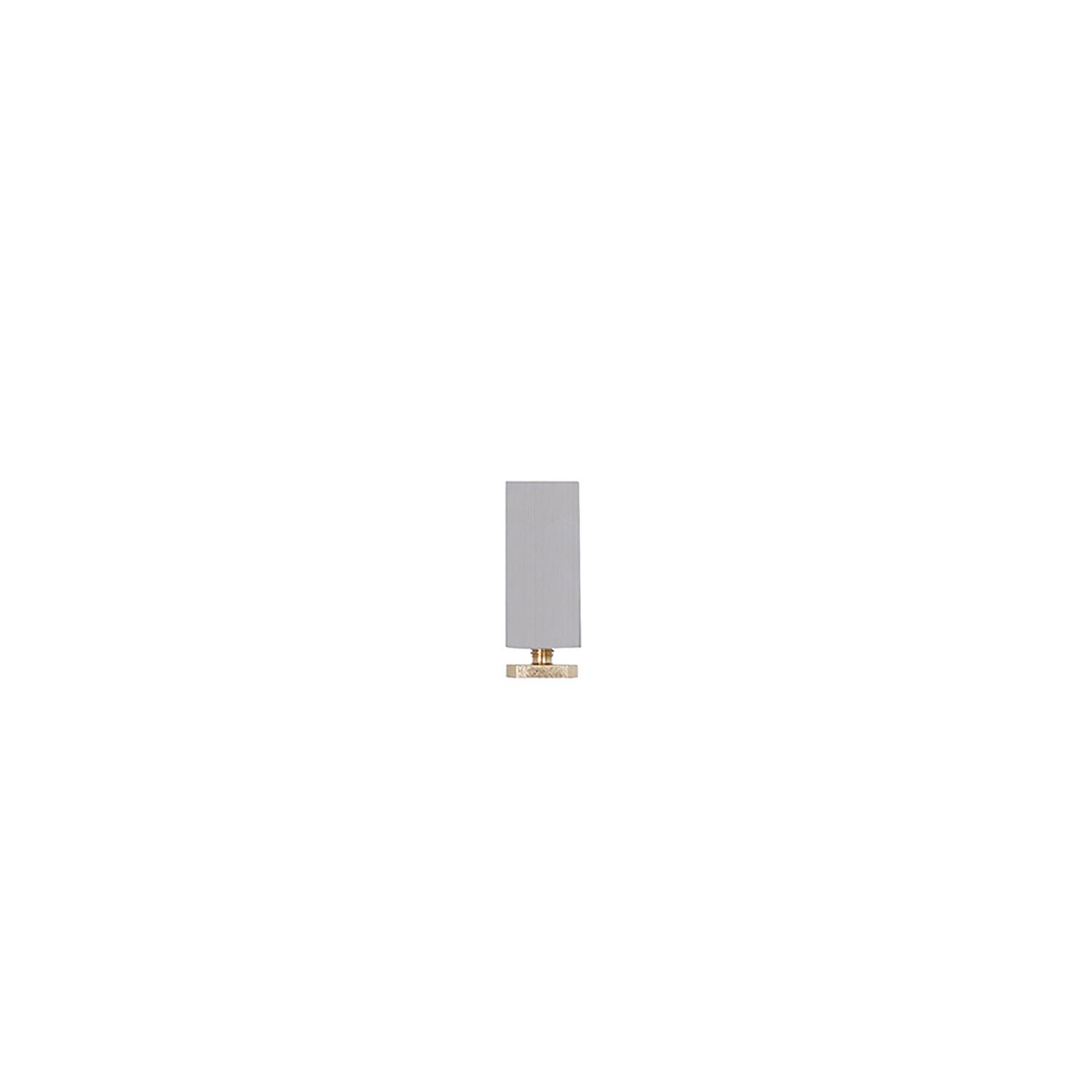 BÜSCHE 15x15mm Plafondsteun enkel Mat aluminium
