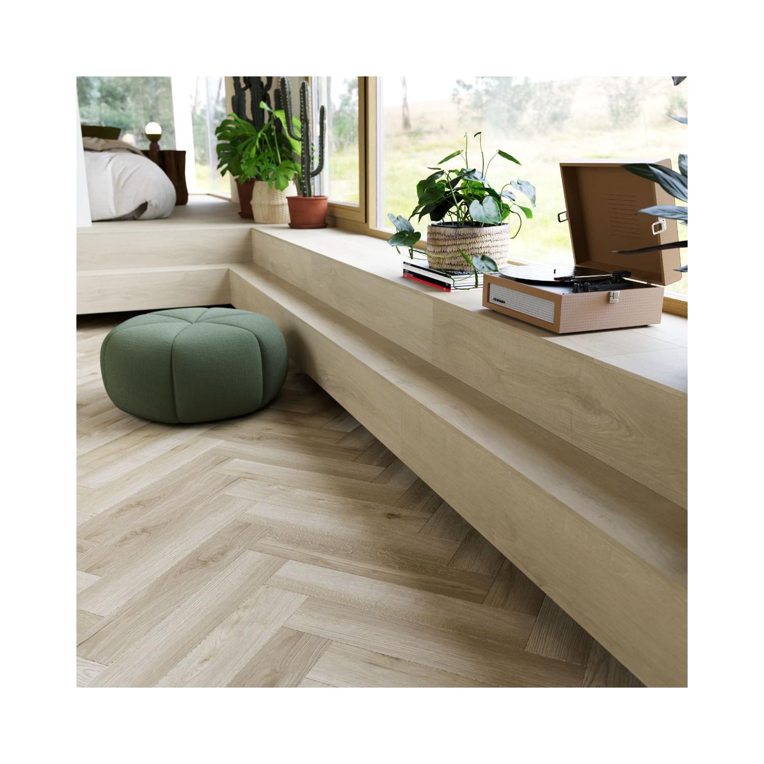 SAFFIER Promenade Poplar Klik visgraat