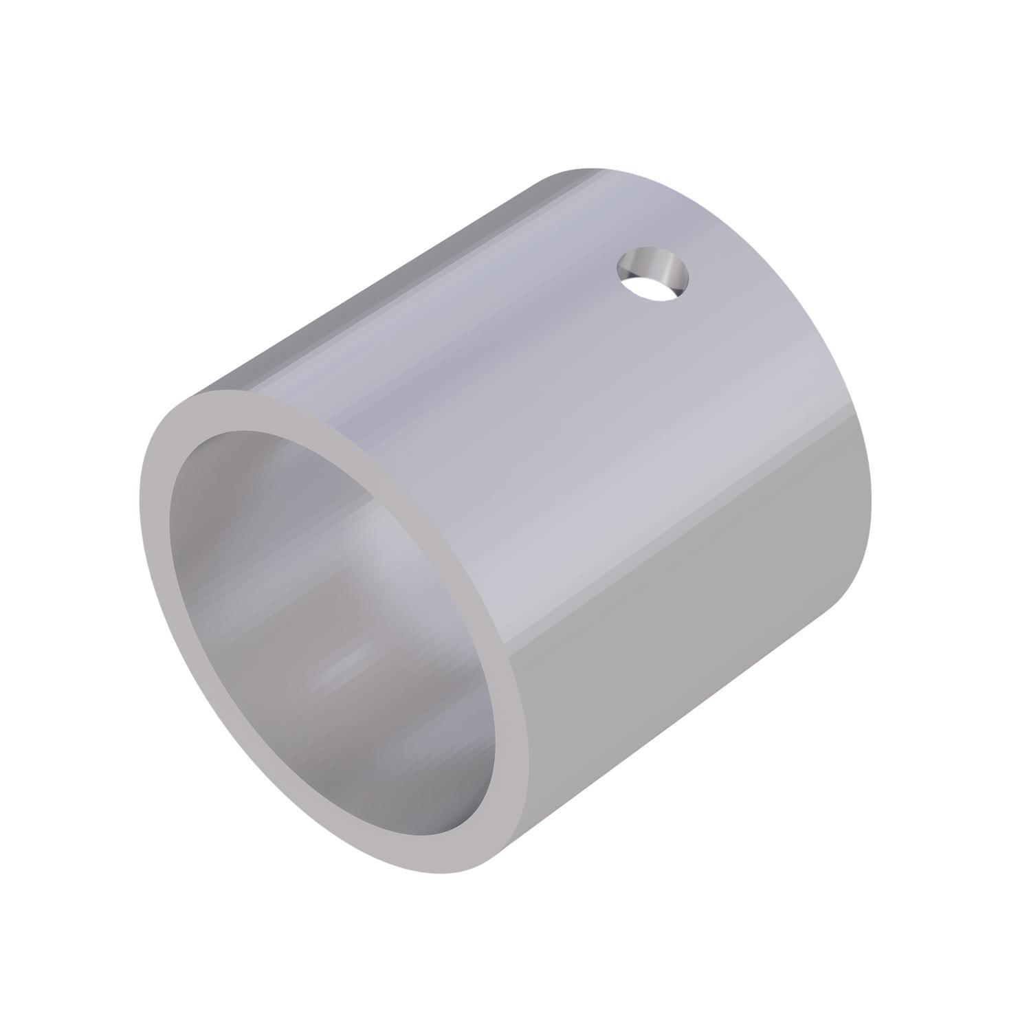 WEPRO Varius Ø20mm Eindknop Zilver brush
