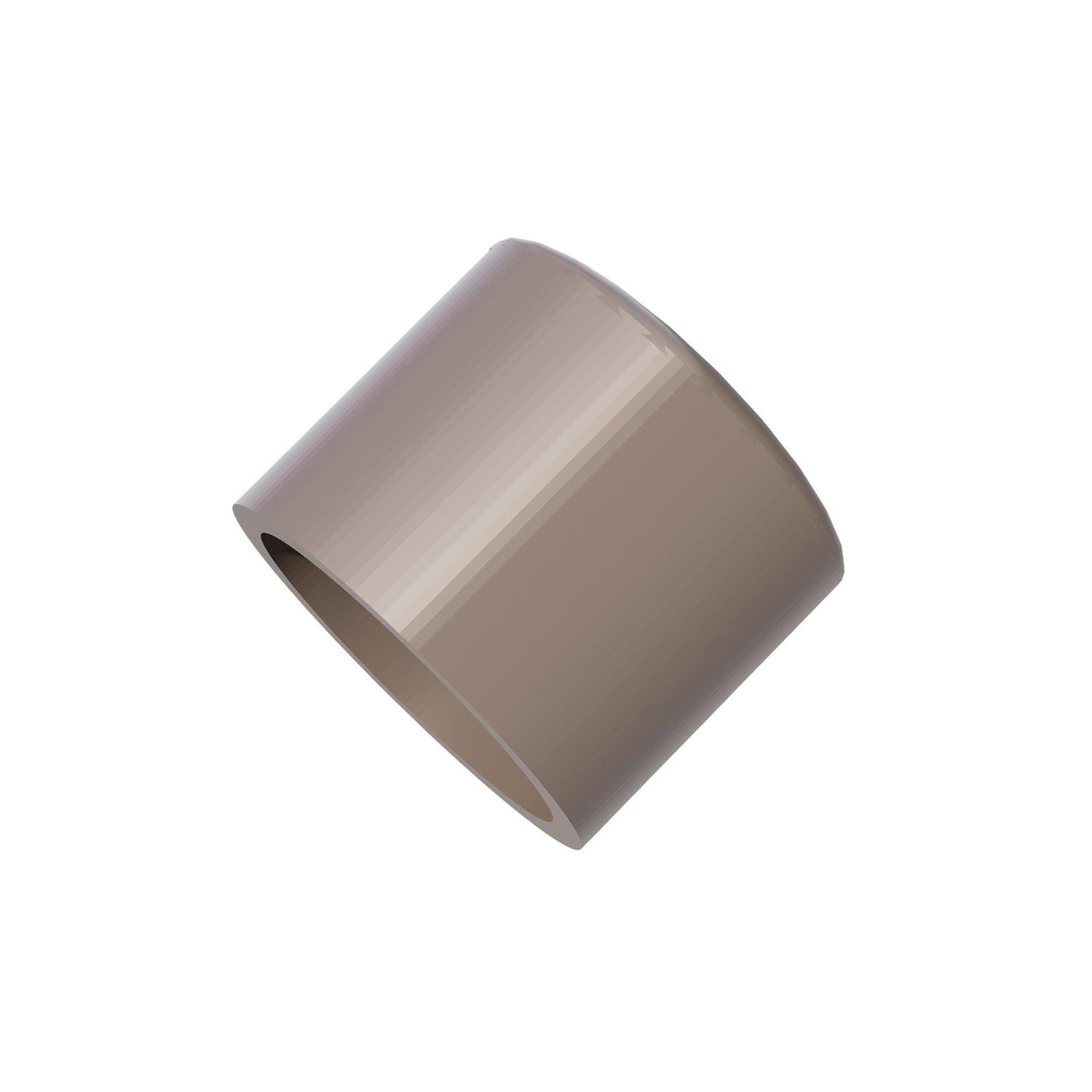 WEPRO Varius Ø20mm Wandrozet Cendre
