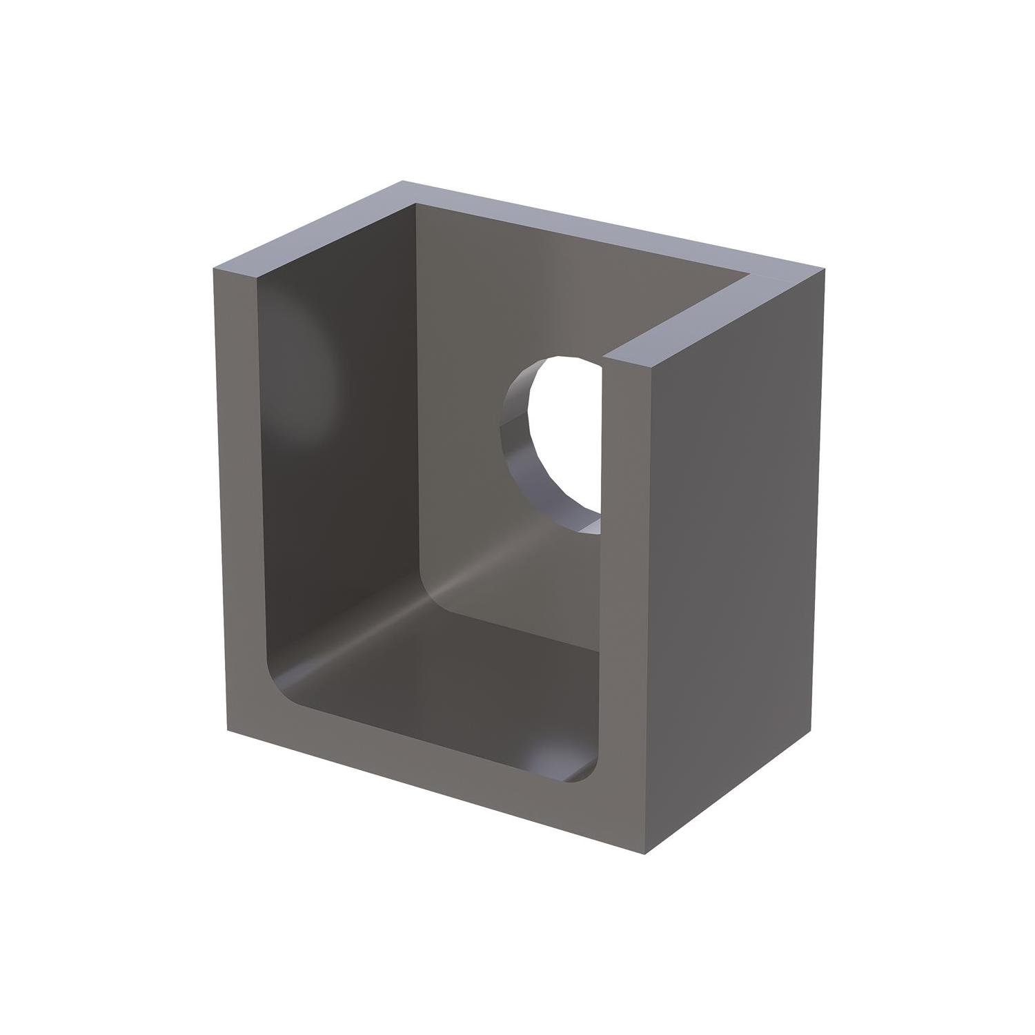 WEPRO Varius 20x20mm Wandrozet Antraciet