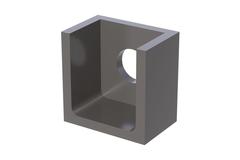 WEPRO Varius 20x20mm Wandrozet Antraciet