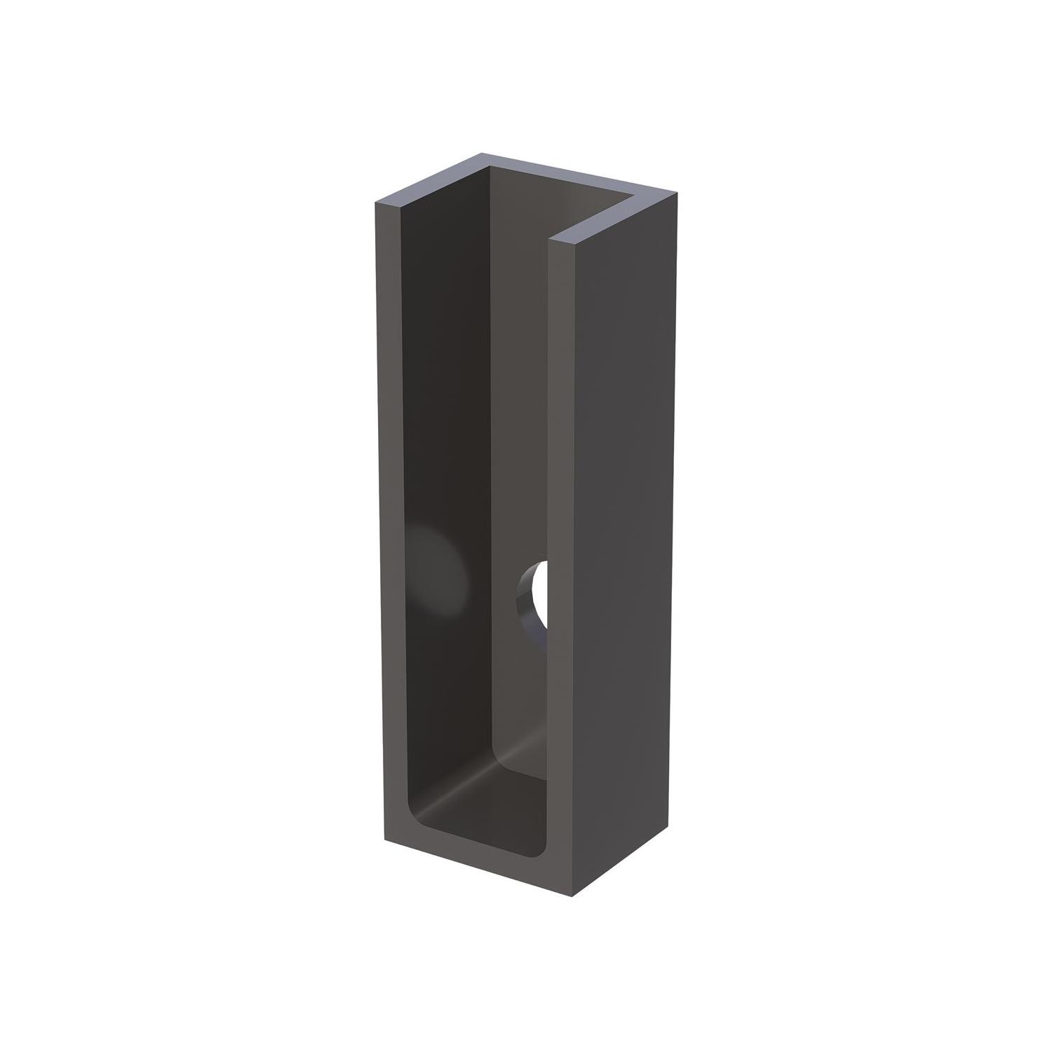 WEPRO Varius 40x15mm Wandrozet Antraciet
