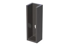 WEPRO Varius 40x15mm Wandrozet Antraciet