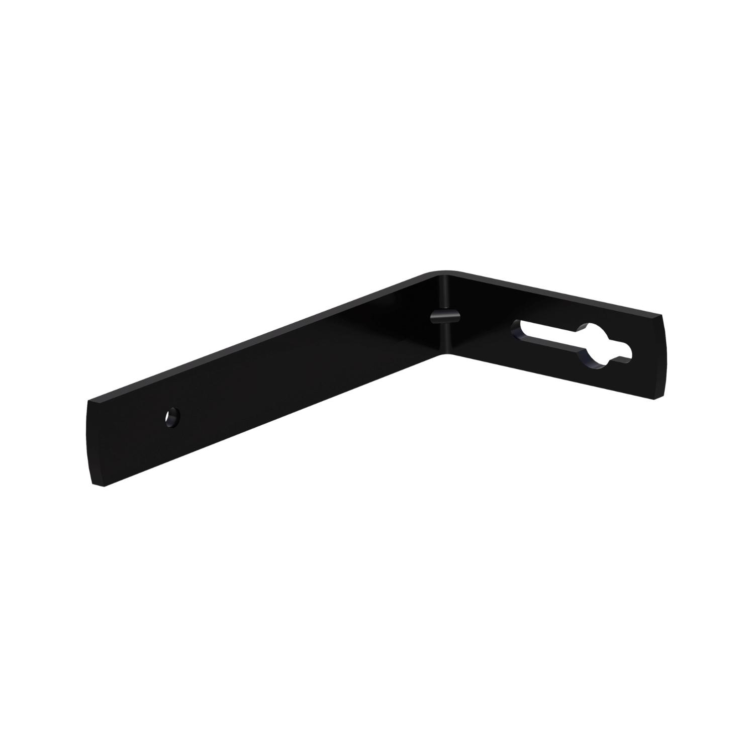 WEPRO Afstandsteun 10cm met bout | Zwart