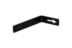 WEPRO Afstandsteun 10cm met bout | Zwart