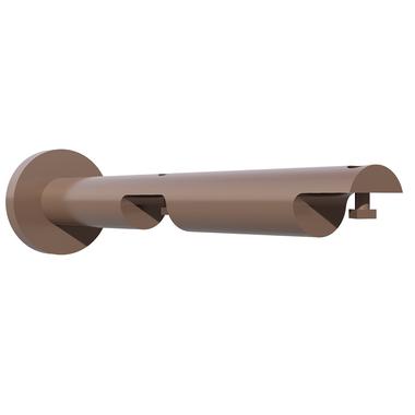 WEPRO Varius wandst dub 90/180mm Brons brush Rond