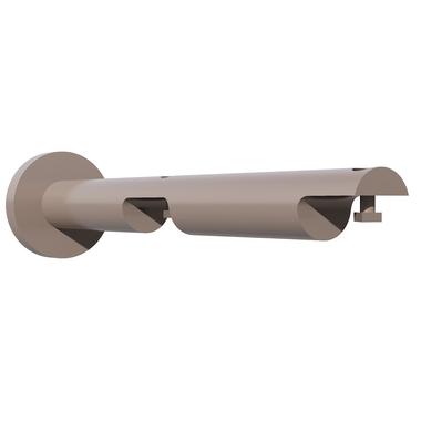 WEPRO Varius wandst dub 90/180mm Cendre Rond