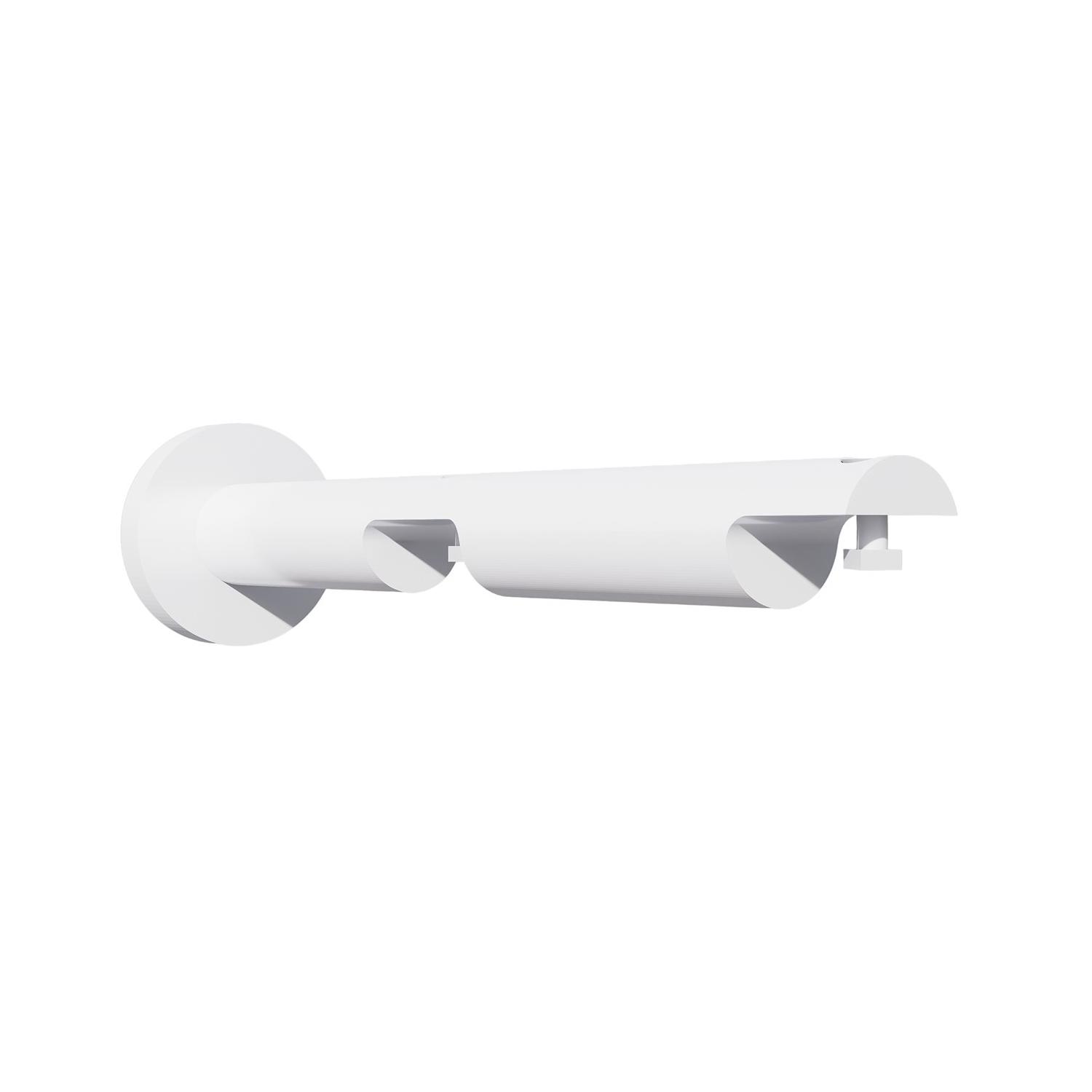 WEPRO Varius wandst dub 90/180mm Wit Rond