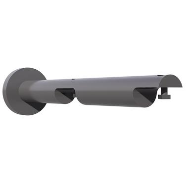 WEPRO Varius wandst dub 90/180mm Antraciet Rond