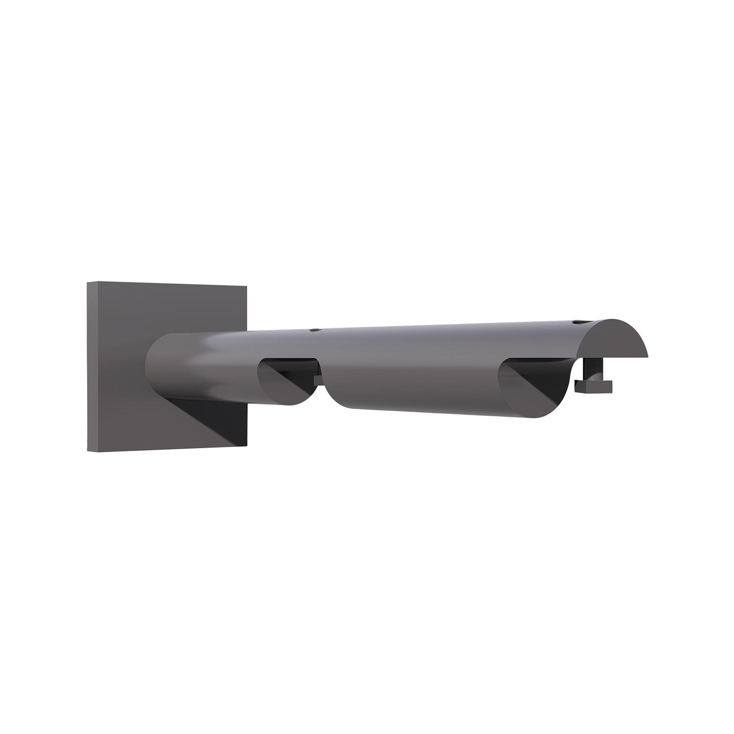 WEPRO Varius wandst enk 180mm Antraciet Vierk