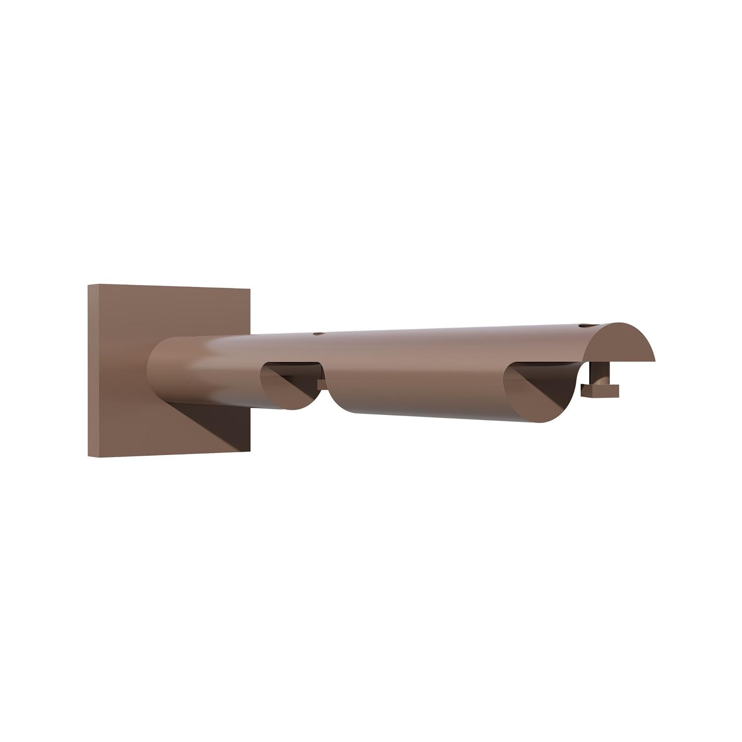 WEPRO Varius wandst dub 90/180mm Brons brush Vierk