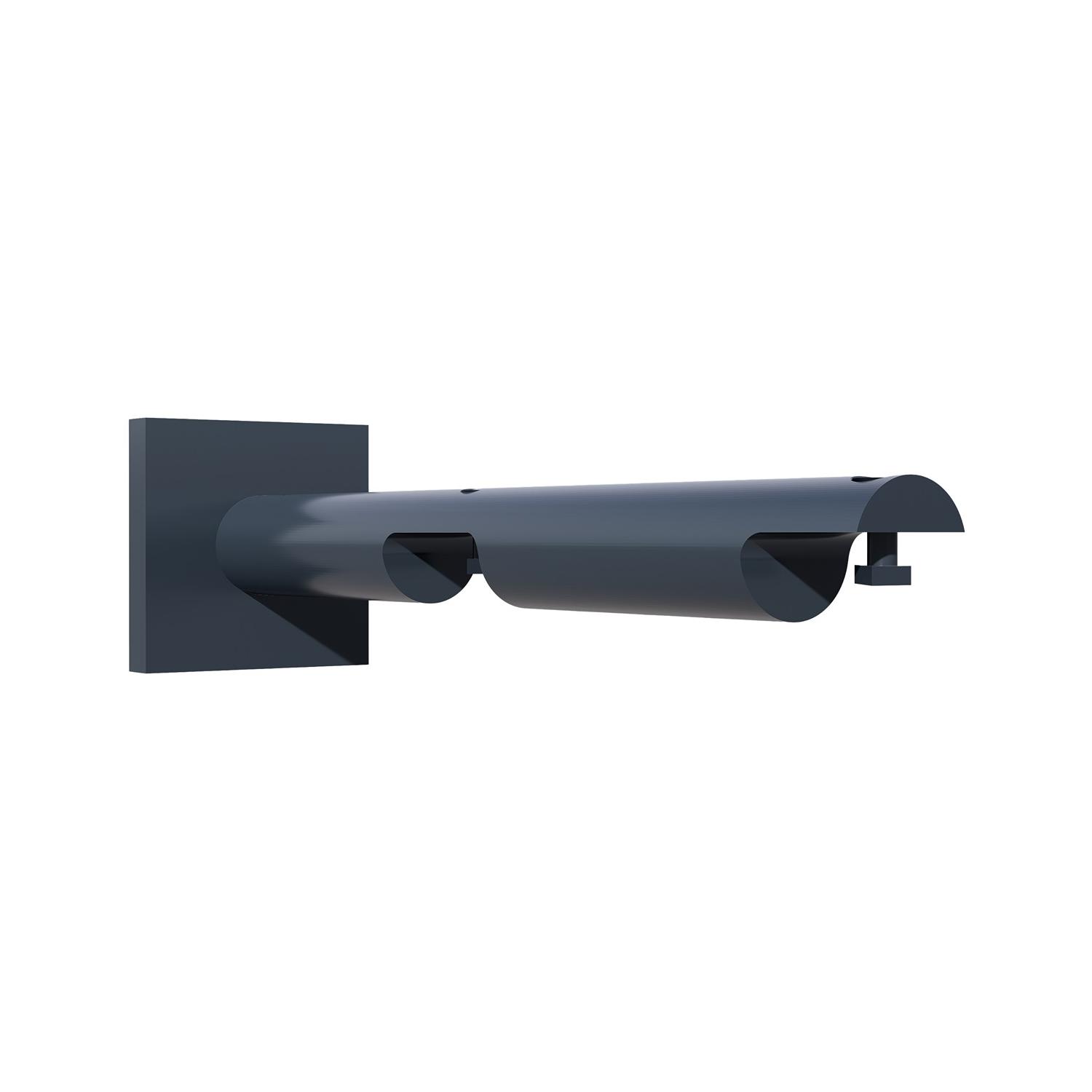 WEPRO Varius wandst dub 90/180mm Zwart mat Vierk
