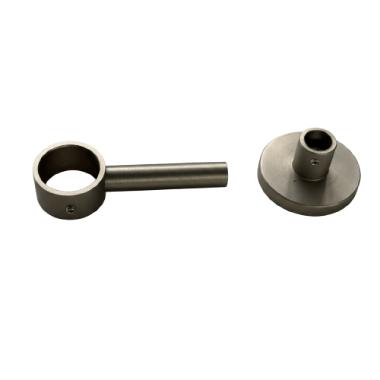 Steun 25 mm nikkel mat 80 x 50 mm