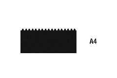 WOLFF Kitstrijkerbladen A4 | 28cm