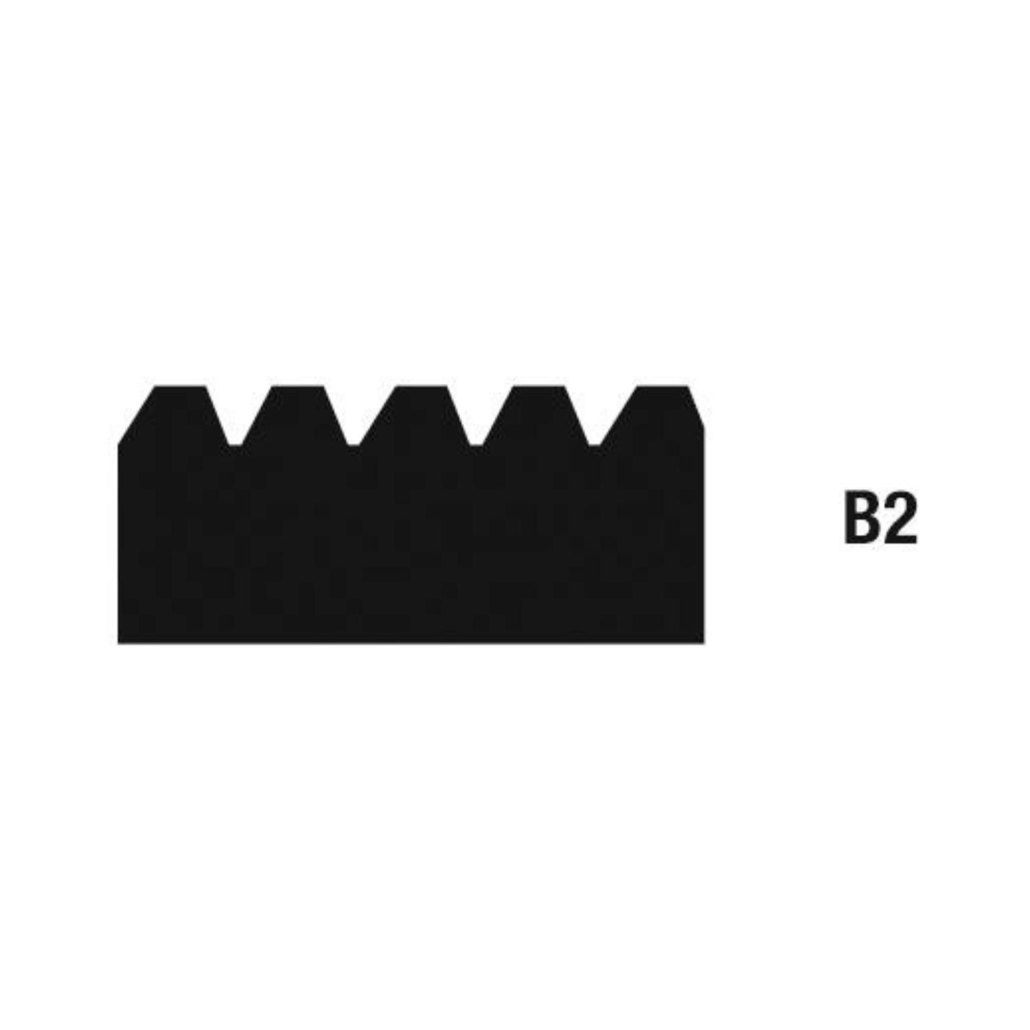 WOLFF Kitstrijkerbladen B2 | 28cm