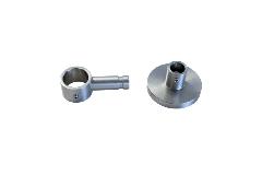 Plafondsteun roede 20 mm edelstaal 47x55 mm
