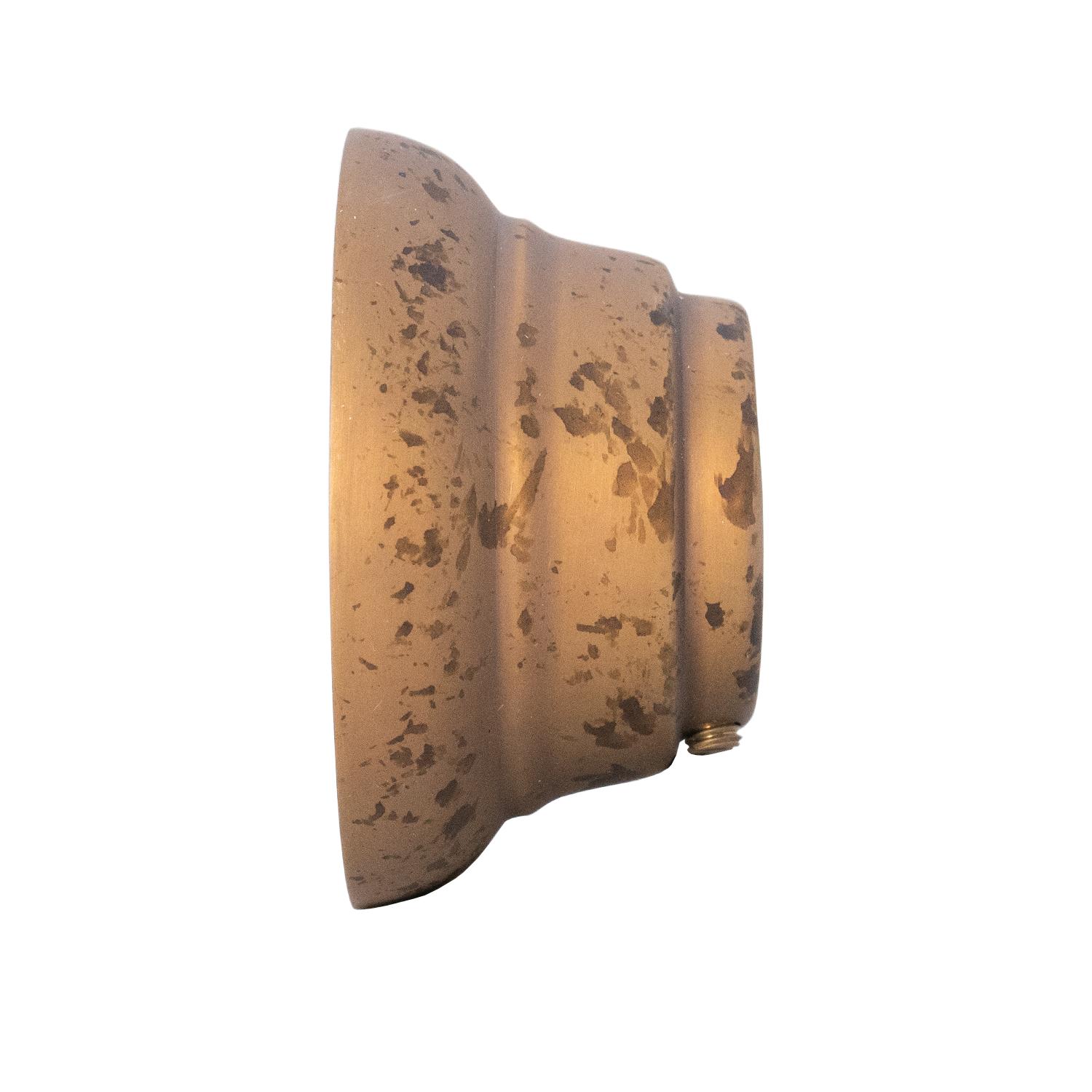 Wandrozet brons 50 x 30 mm (28 mm)
