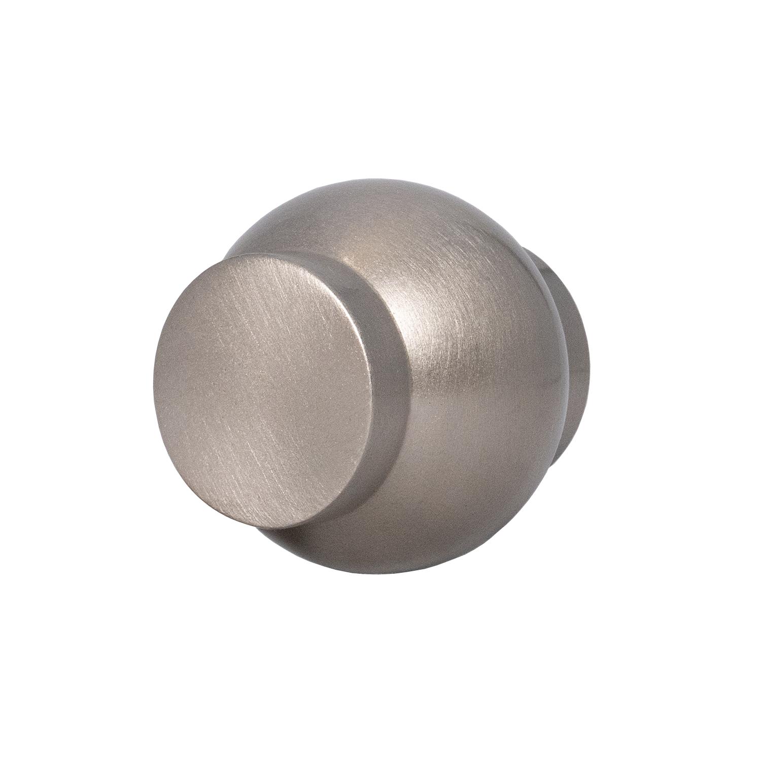 Eindknop Bubble 20 mm Edelstaal 34x35 mm