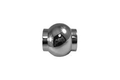 Eindknop Bubble 30 mm Chroom 60x60 mm