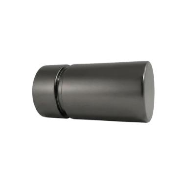 Knop Cylinder 30mm grafiet
