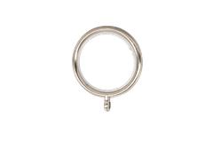 Ring met inleg edelstaal effect 52 x 40mm