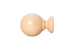 Eindknop Bol naturel 65 x 85mm (35mm)