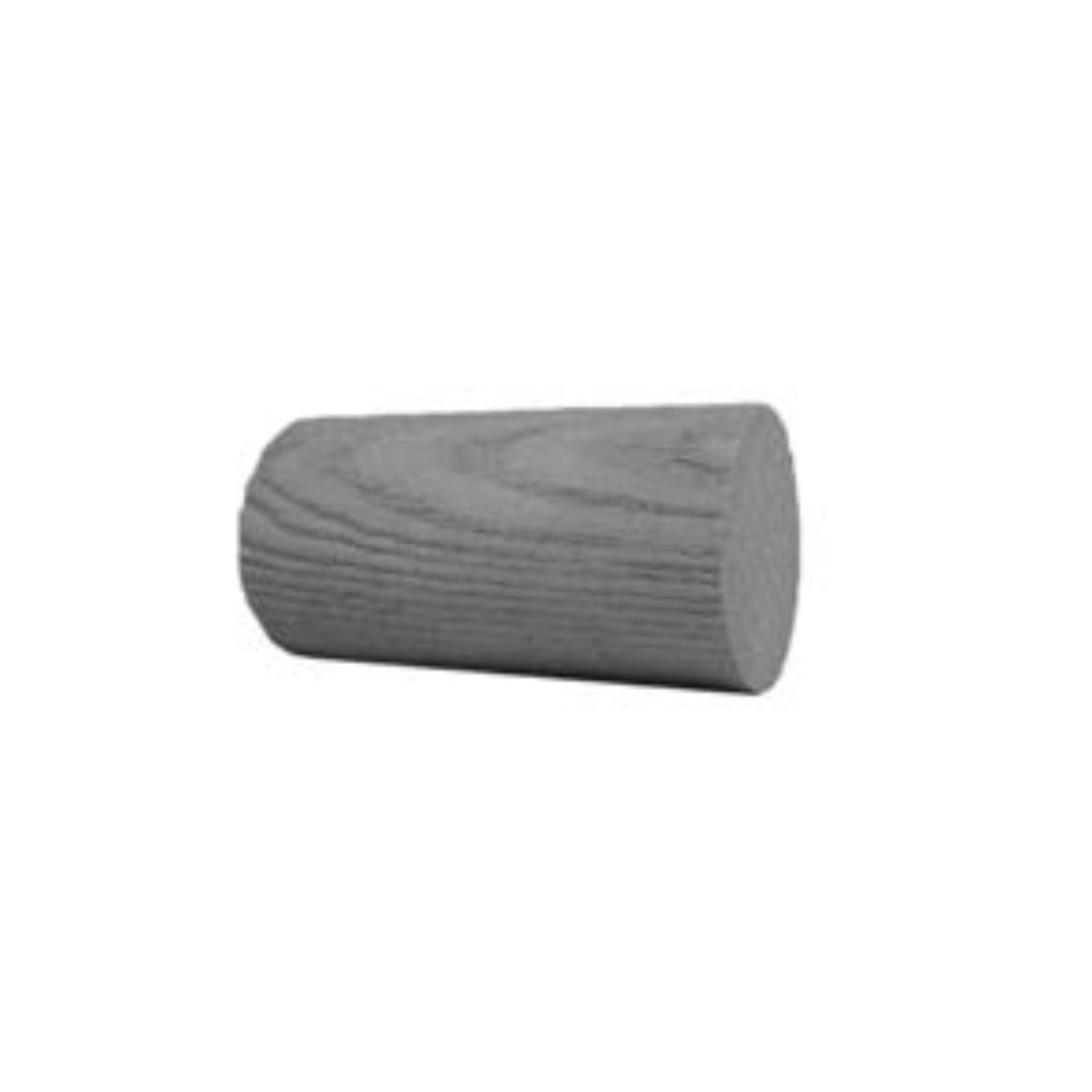 Knop 28mm Cilinder dark ash 69x41mm