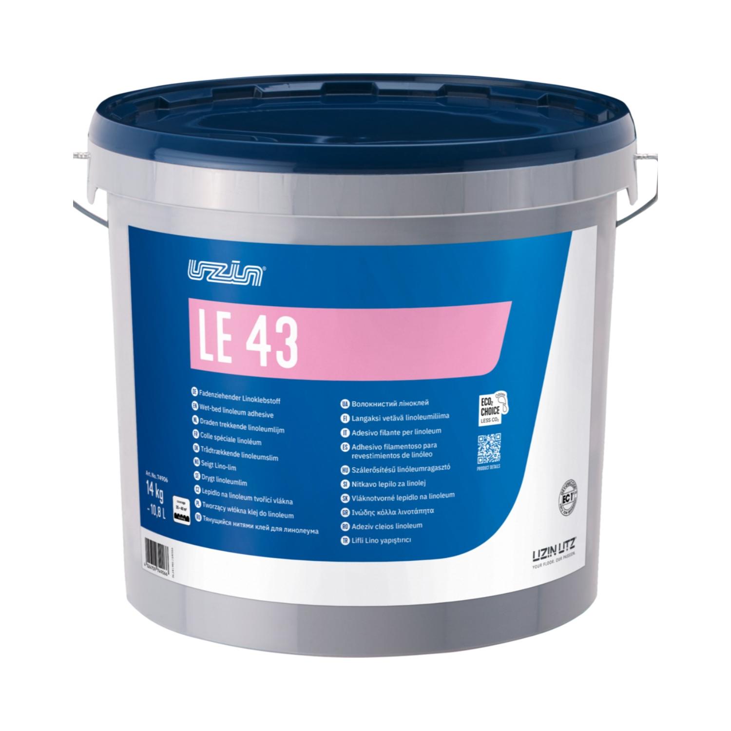 UZIN LE 43 Linoleumlijm 14kg