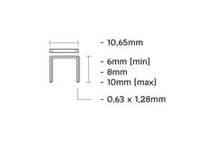 UNION Nieten MW-12 RVS 4.000st