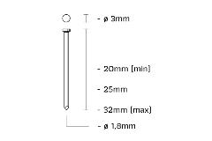 UNION Nieten TM-32 1.500st.