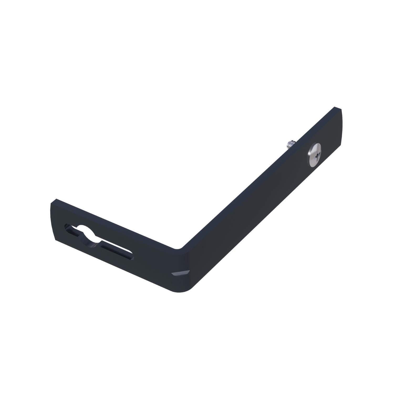 WEPRO Afstandsteun 10cm met bout | Zwart