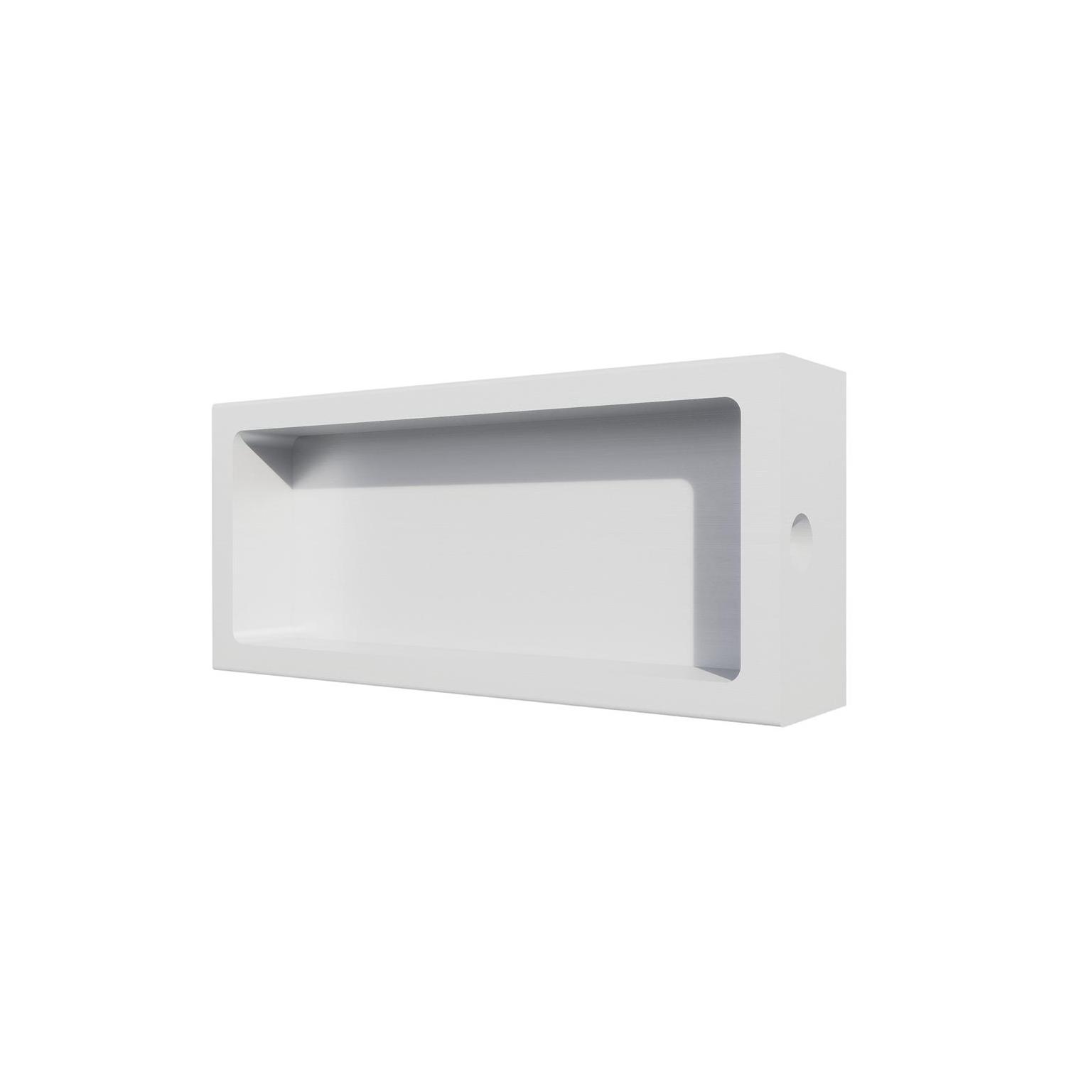 WEPRO Varius 40x15mm Eindknop Wit