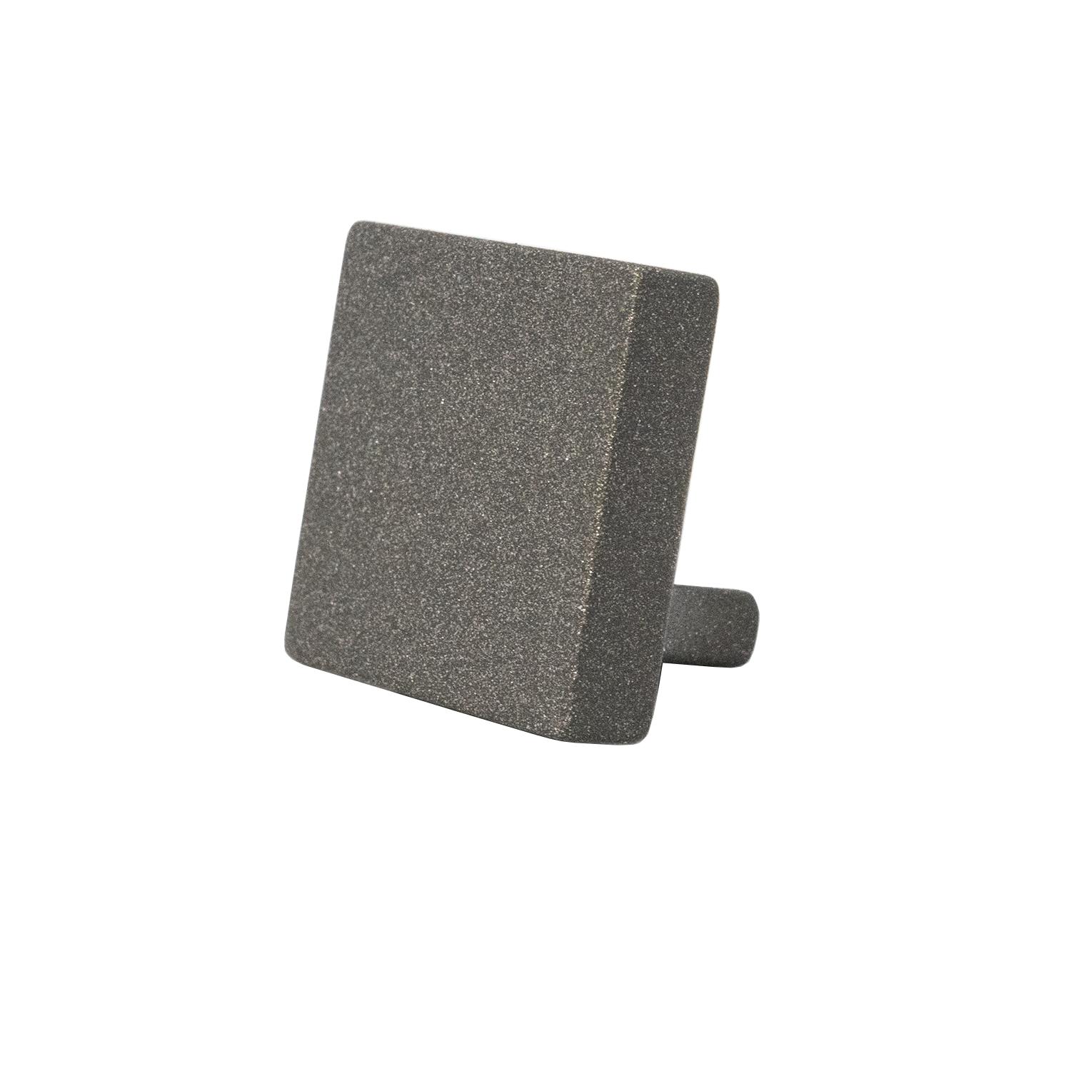WEPRO Varius 20x20mm Eindknop Antraciet